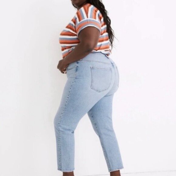 Madewell The Plus Perfect Vintage Jean, Size 28W Light Wash NWT - Picture 2 of 12